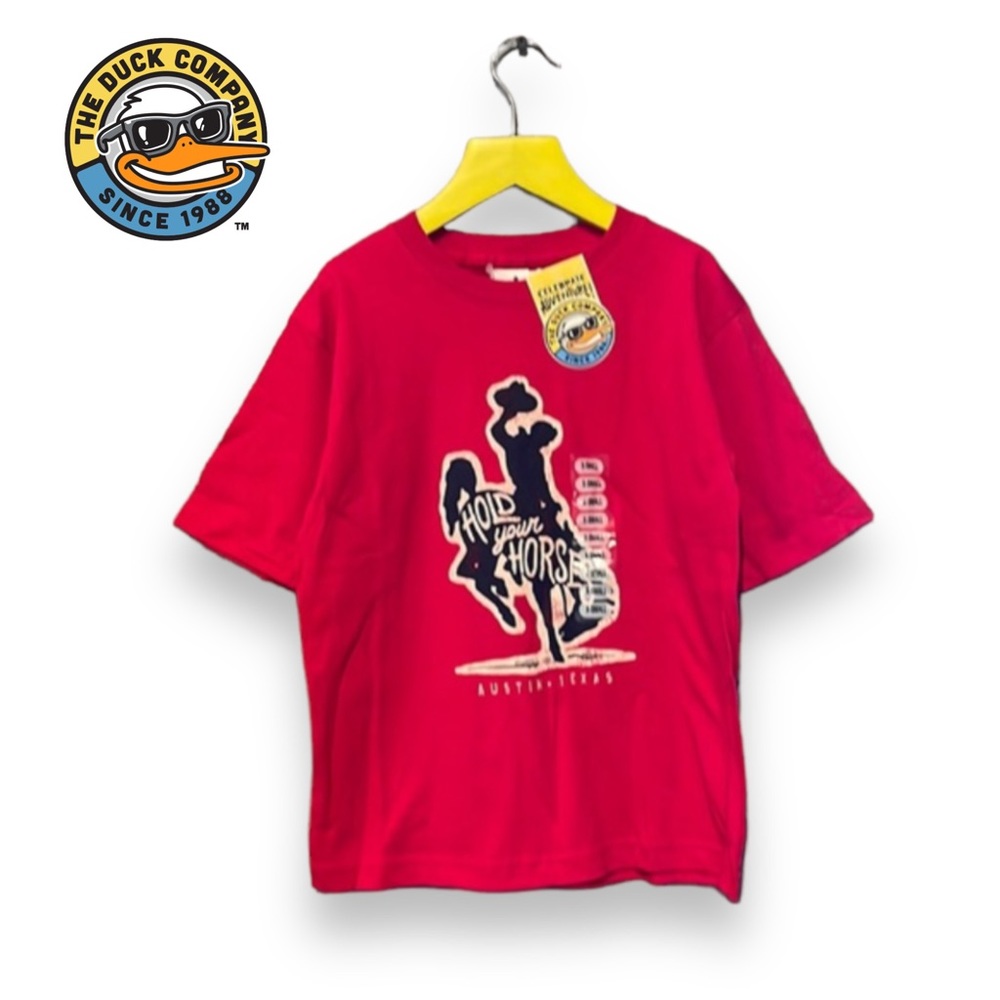 The Duck Company Celebrate Adventure Hold Your Horses Austin TX Tshirt